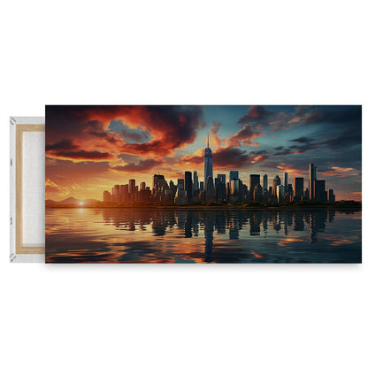 New York city Canvas Wall Painting for Living Room, Bedroom, Office.