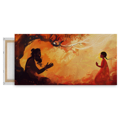 Guru Purnima design for Living Room, Bedroom, Office