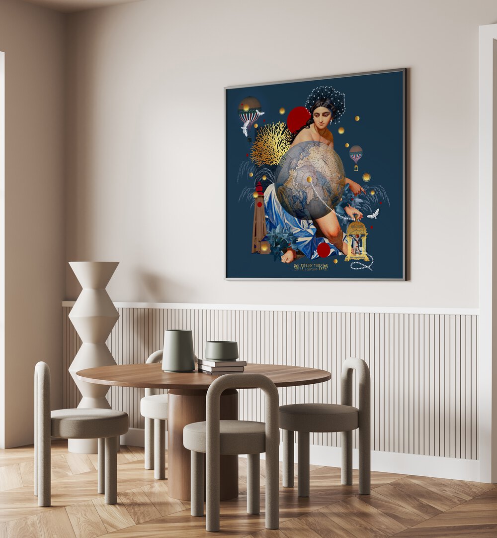SUPPORT FOR PEACE , SURREAL ART PRINTS