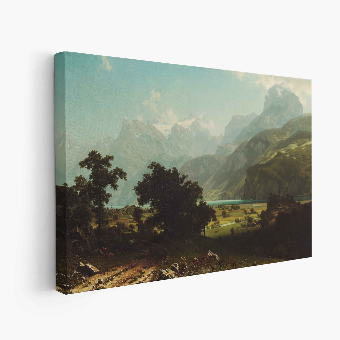Albert Bierstadt – Lake Lucerne, 1858