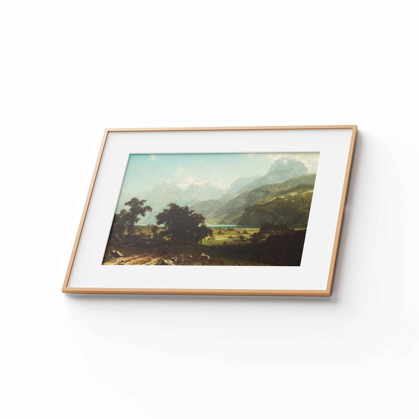 Albert Bierstadt – Lake Lucerne, 1858