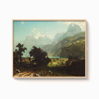 Albert Bierstadt – Lake Lucerne, 1858