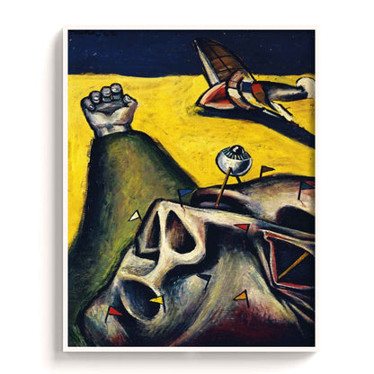 Albert Tucker – Death of an aviator, 1942