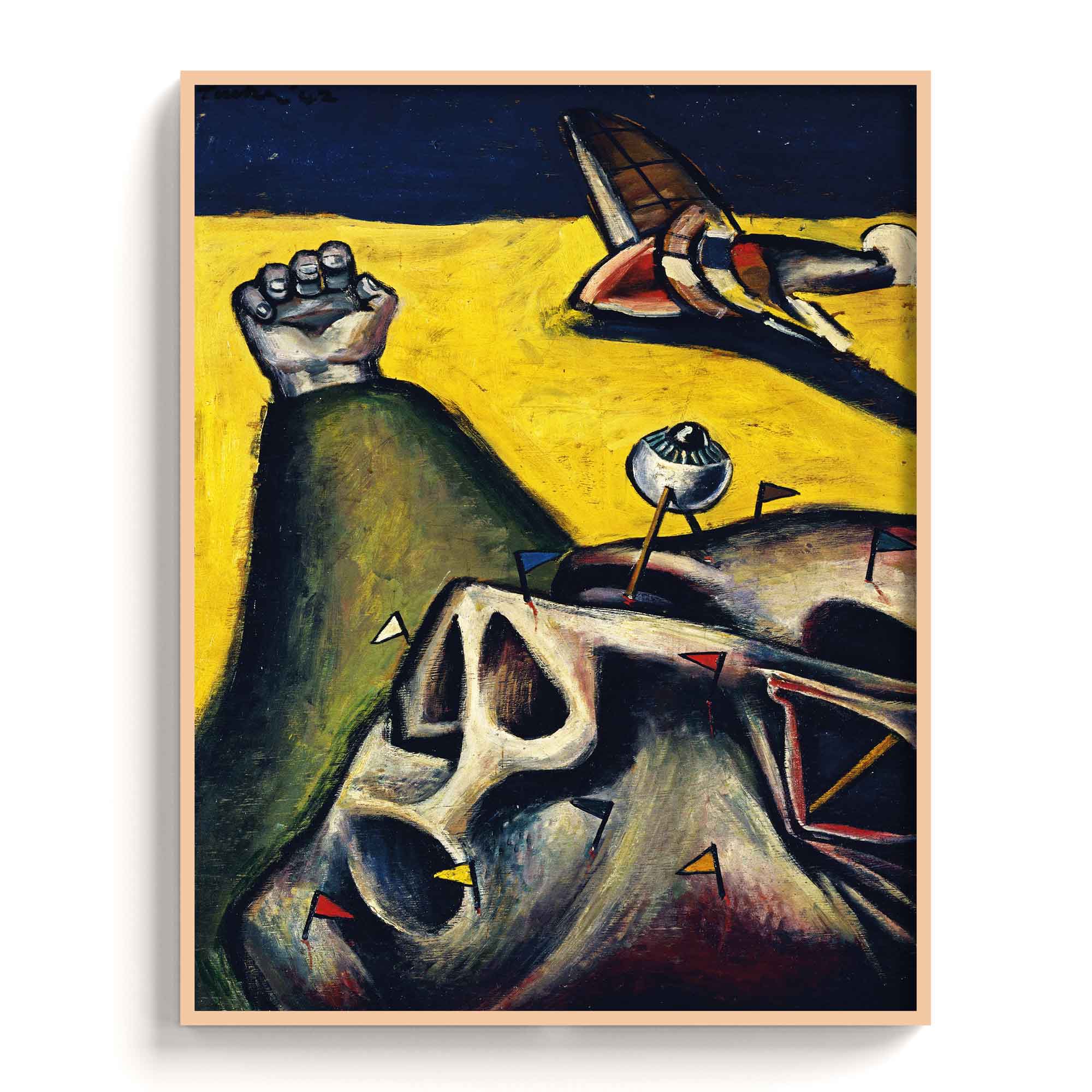 Albert Tucker – Death of an aviator, 1942