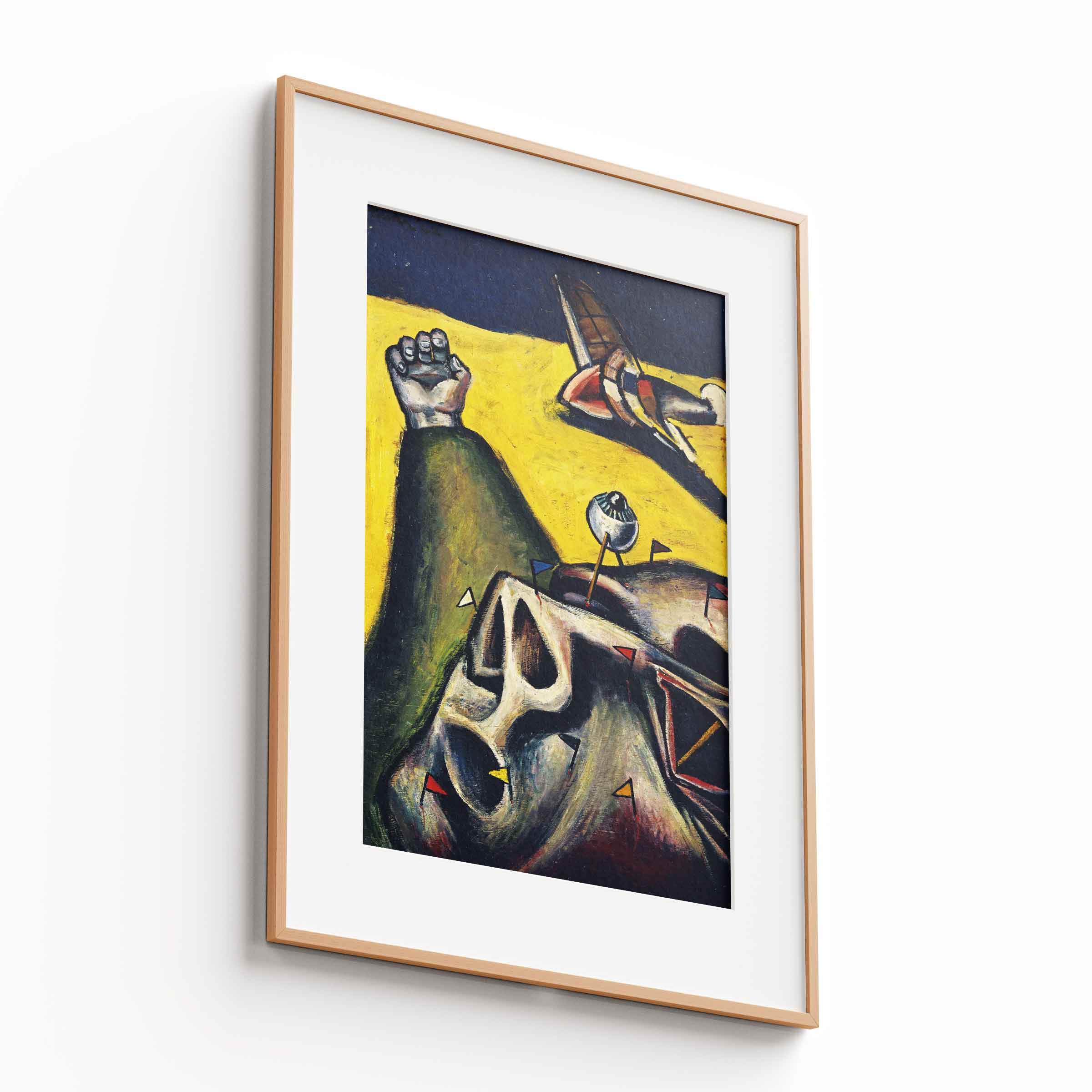 Albert Tucker – Death of an aviator, 1942