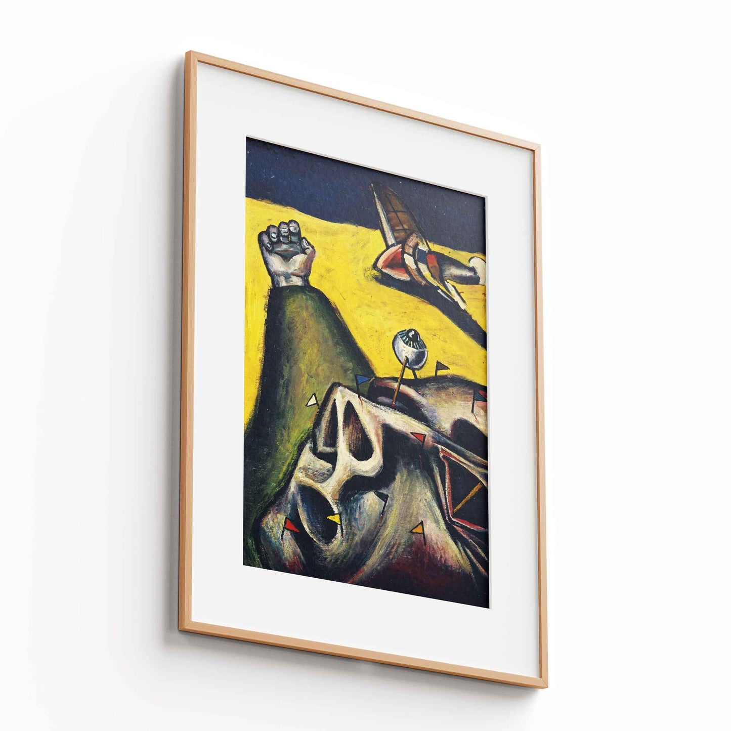 Albert Tucker – Death of an aviator, 1942