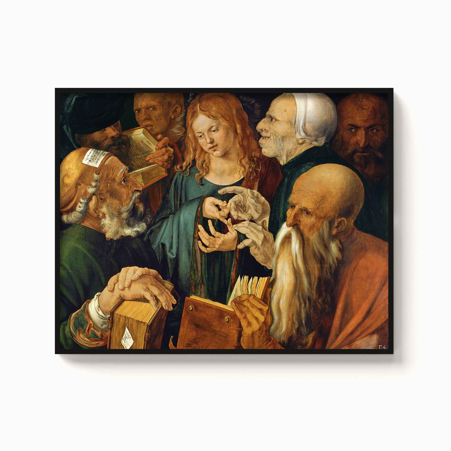 Albrecht Dürer - Jesus among the Doctors, 1506