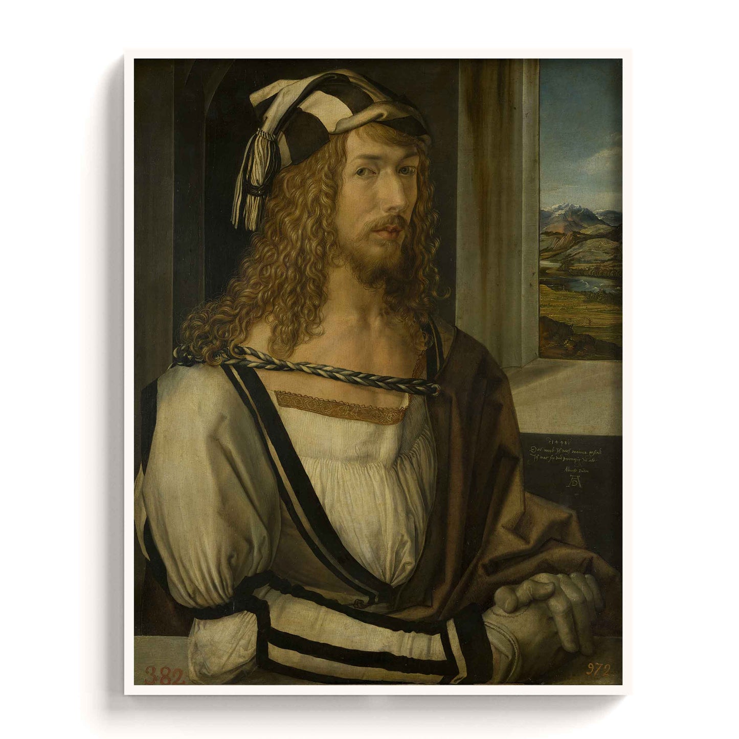 Albrecht Durer – Self-portrait, 1498