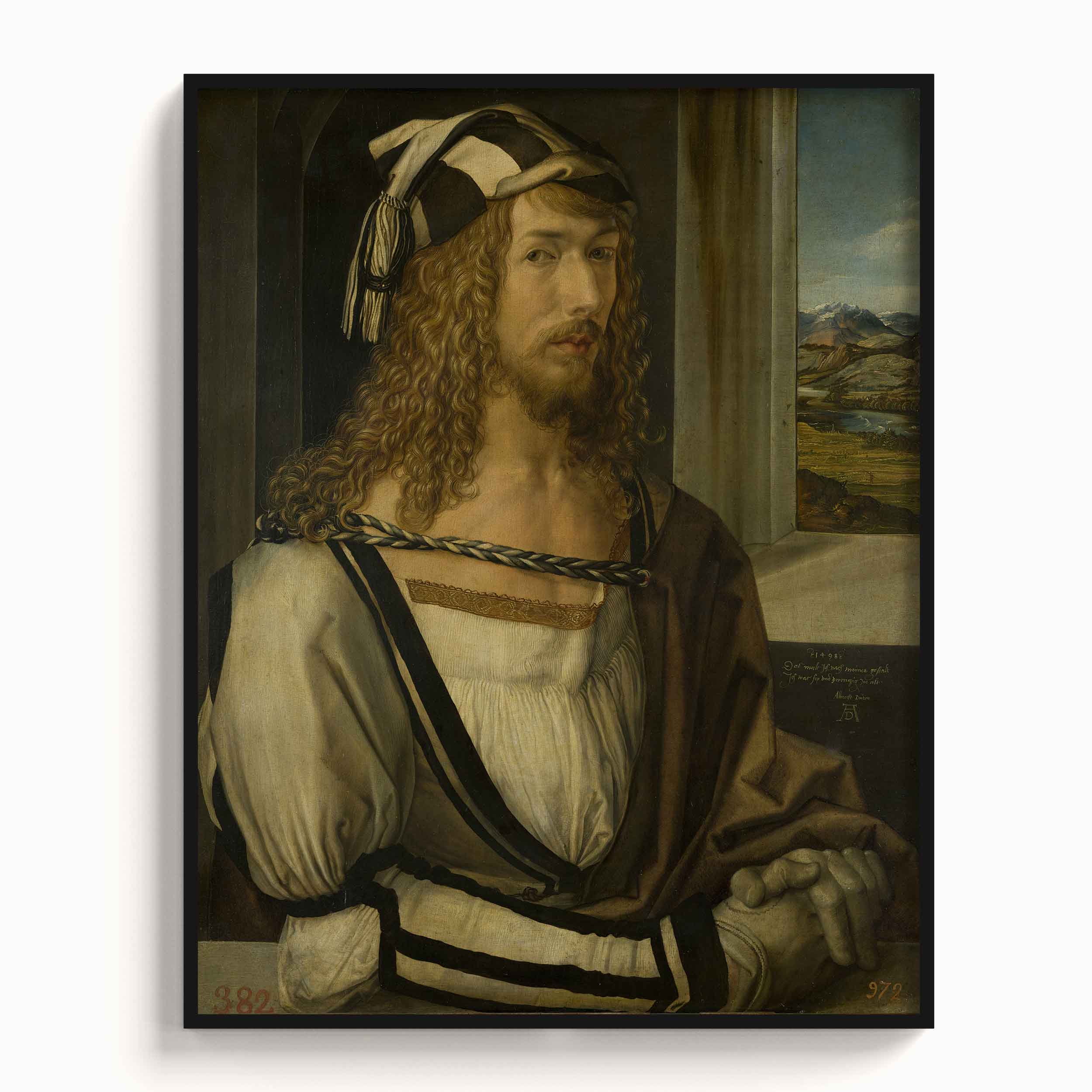 Albrecht Durer – Self-portrait, 1498