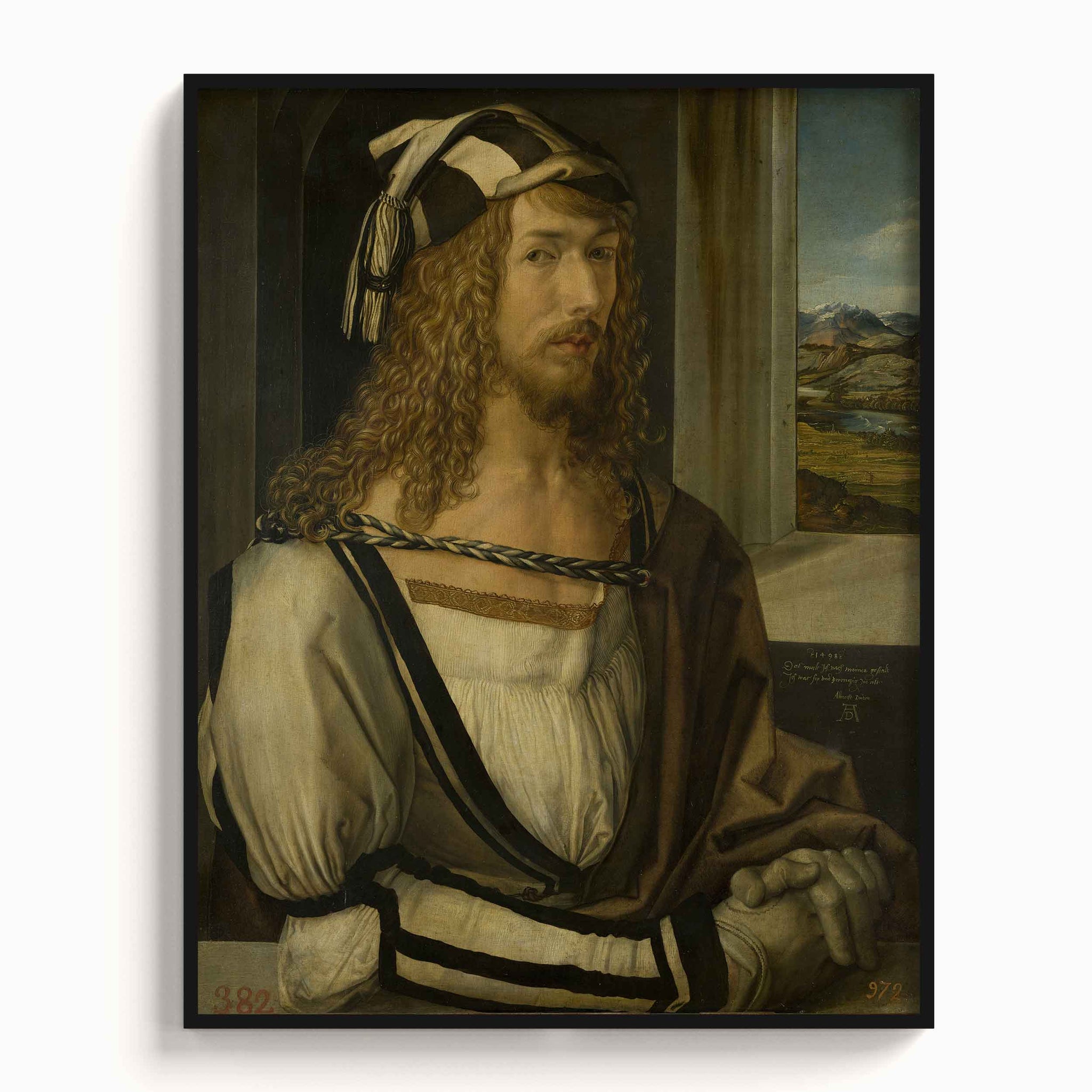 Albrecht Durer – Self-portrait, 1498