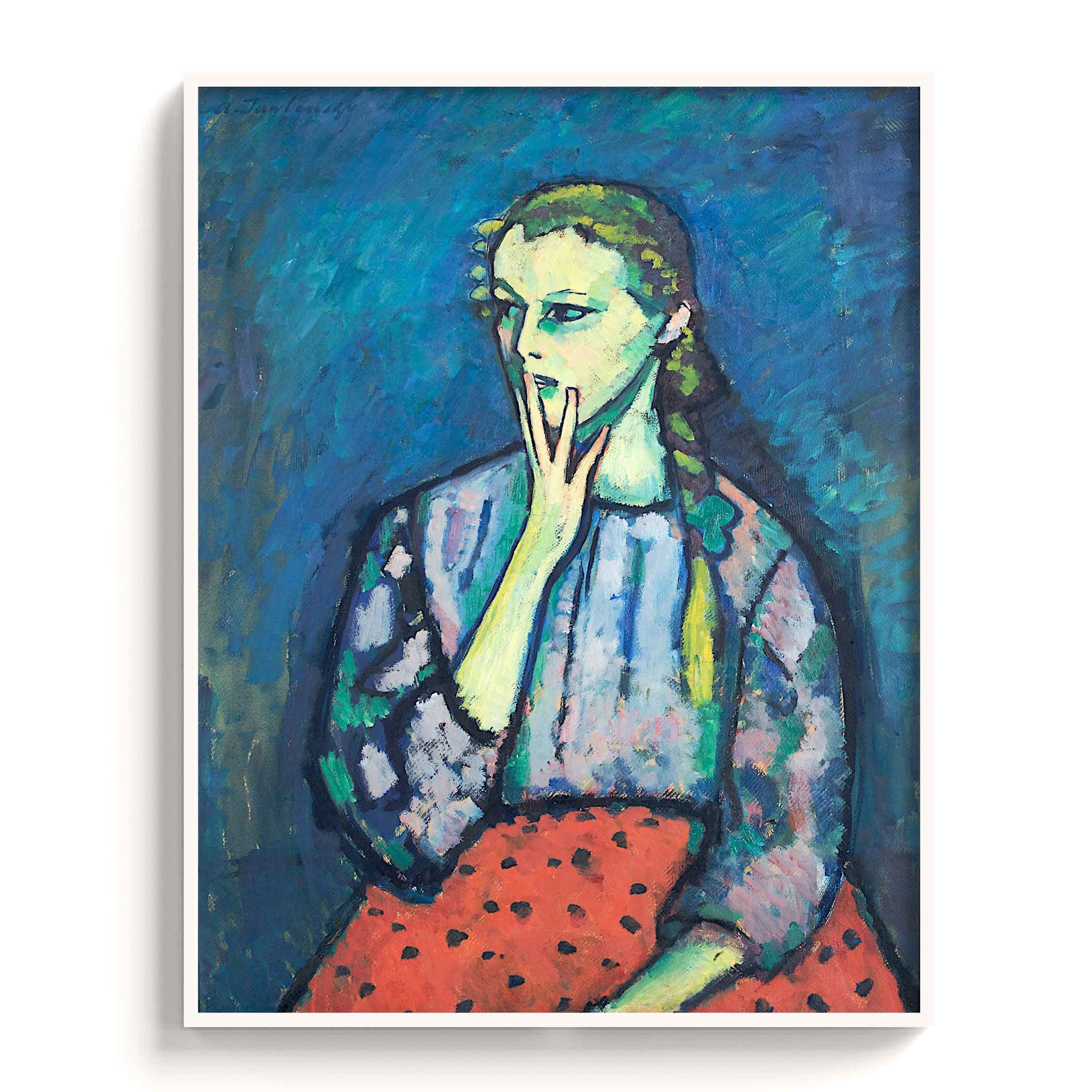 Alexej Jawlensky – Portrait of a girl, 1909