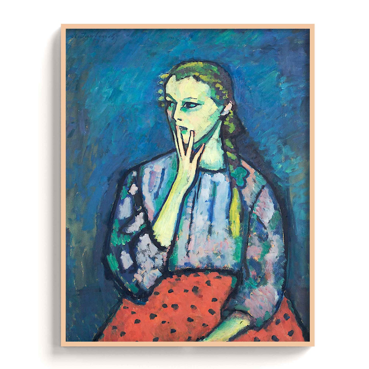 Alexej Jawlensky – Portrait of a girl, 1909