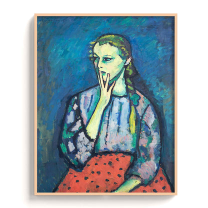 Alexej Jawlensky – Portrait of a girl, 1909