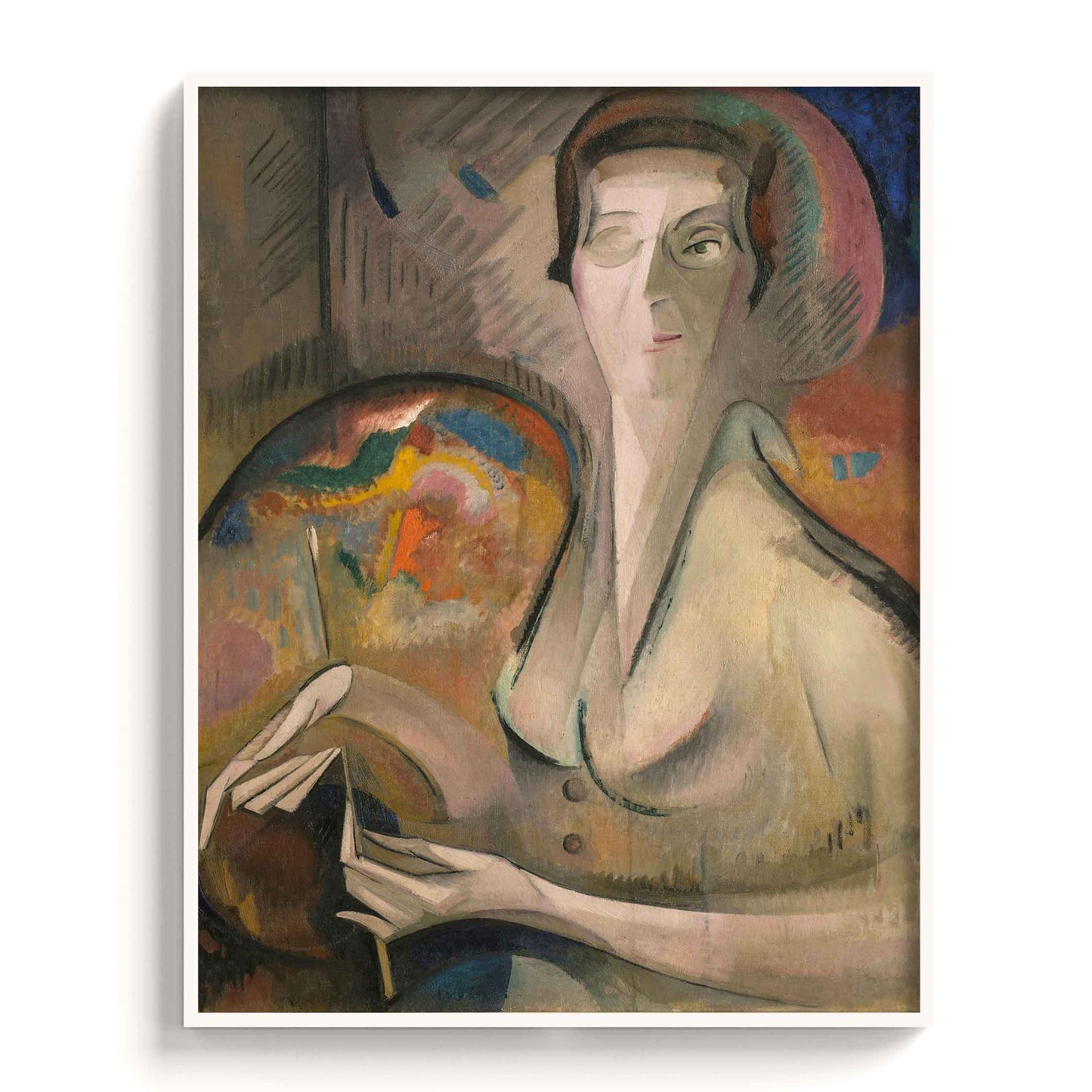 Alice Bailly – Self-portrait, 1917