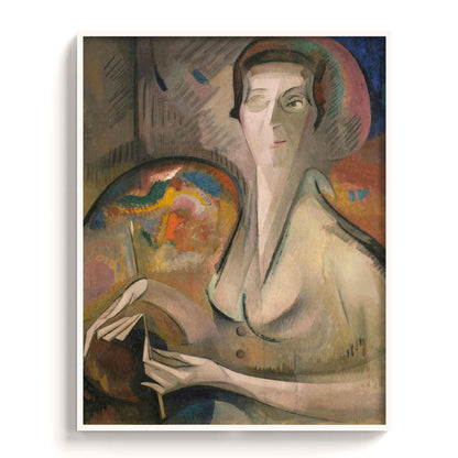 Alice Bailly – Self-portrait, 1917