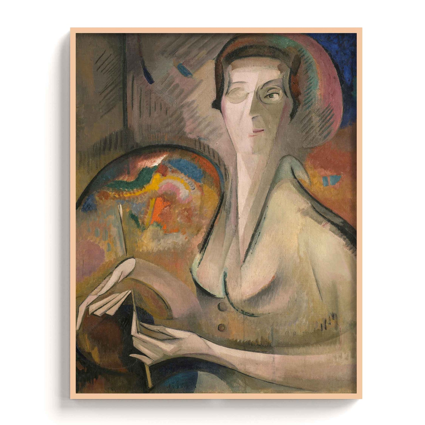 Alice Bailly – Self-portrait, 1917