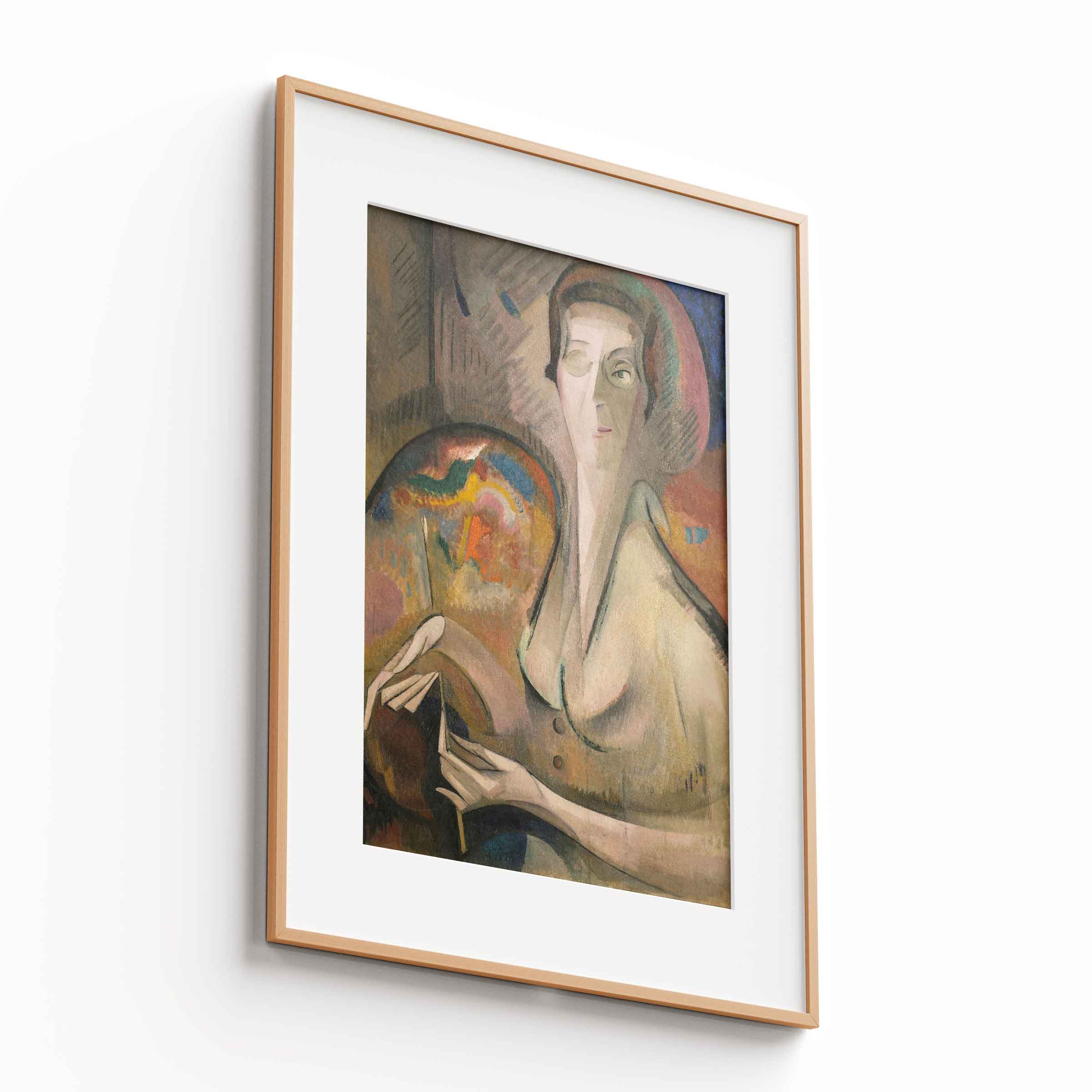 Alice Bailly – Self-portrait, 1917