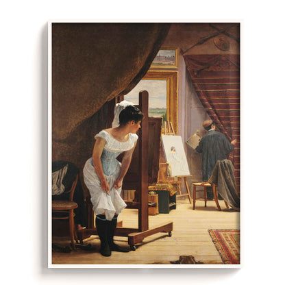 Almeida Junior - O Importuno, 1898