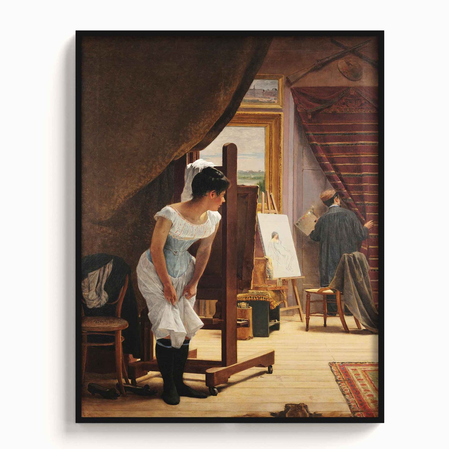 Almeida Junior - O Importuno, 1898