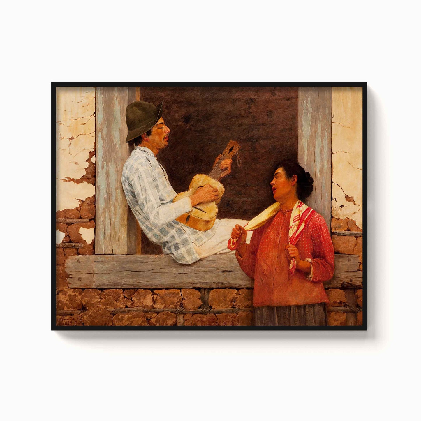 Almeida Junior - O Violeiro, 1899