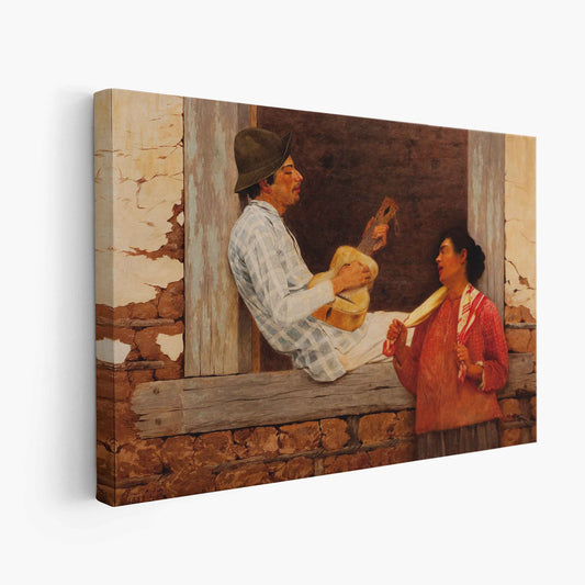 Almeida Junior - O Violeiro, 1899