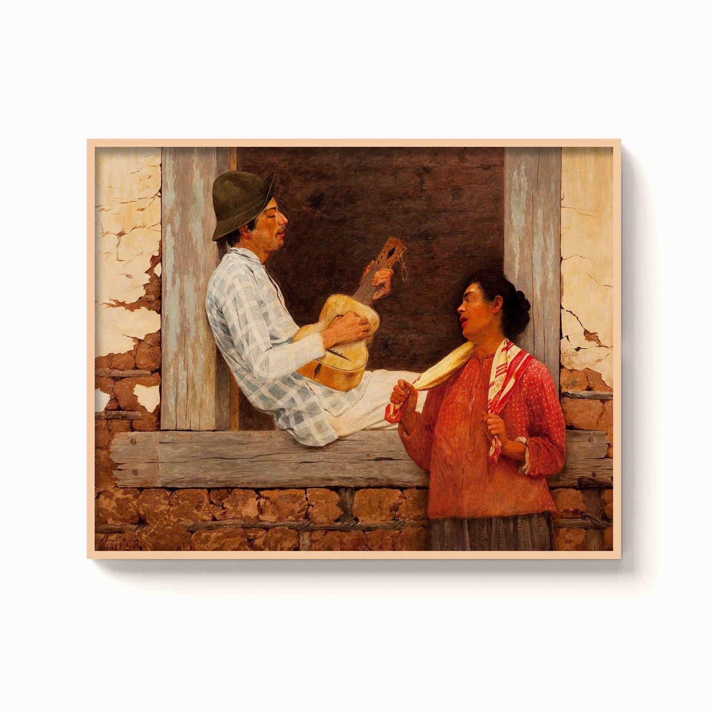 Almeida Junior - O Violeiro, 1899