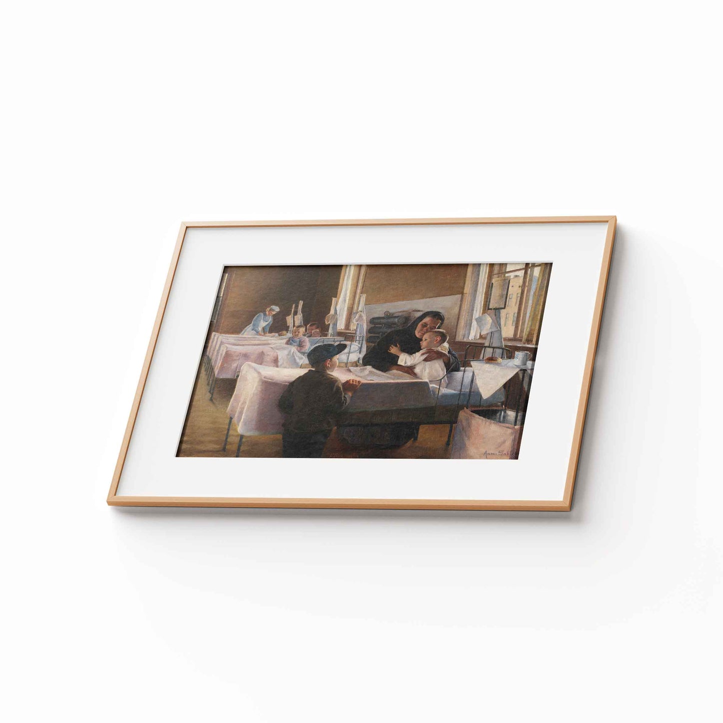 Anna Sahlstén – Surgery in hospital, ca. 1893