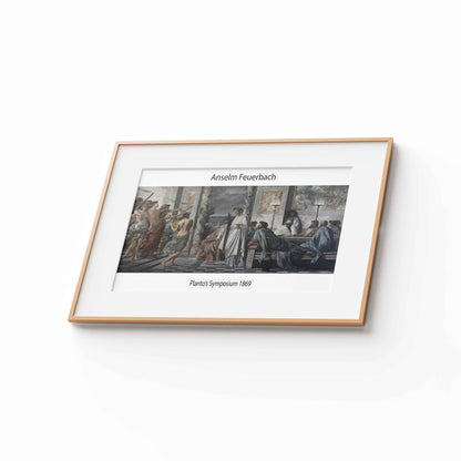 Anselm Feuerbach – Plato's symposium, 1869