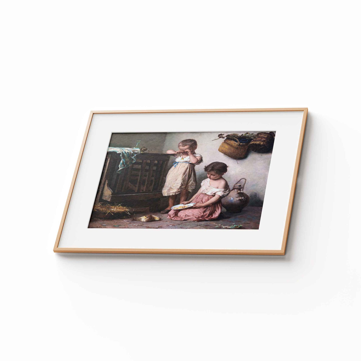 Antonio Rotta - La morte del pulcino, 1878