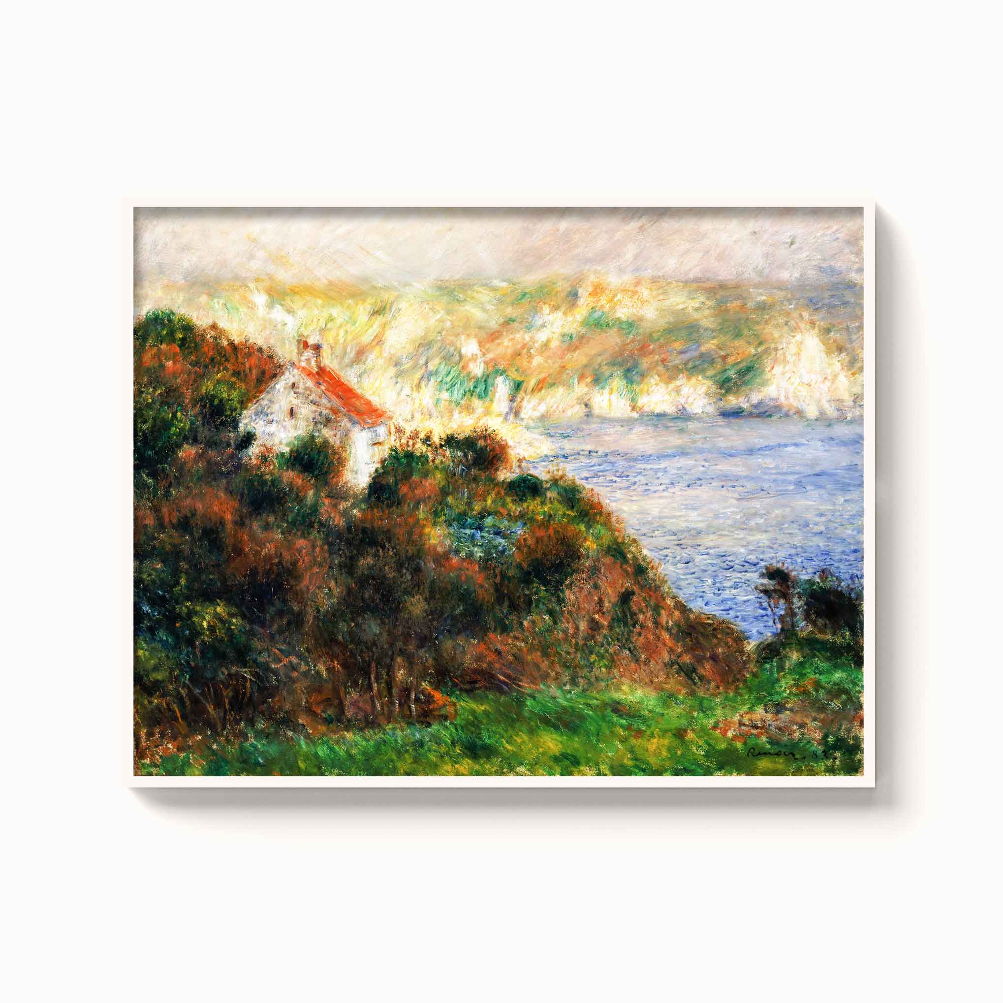Auguste Renoir – Fog on Guernsey, 1883