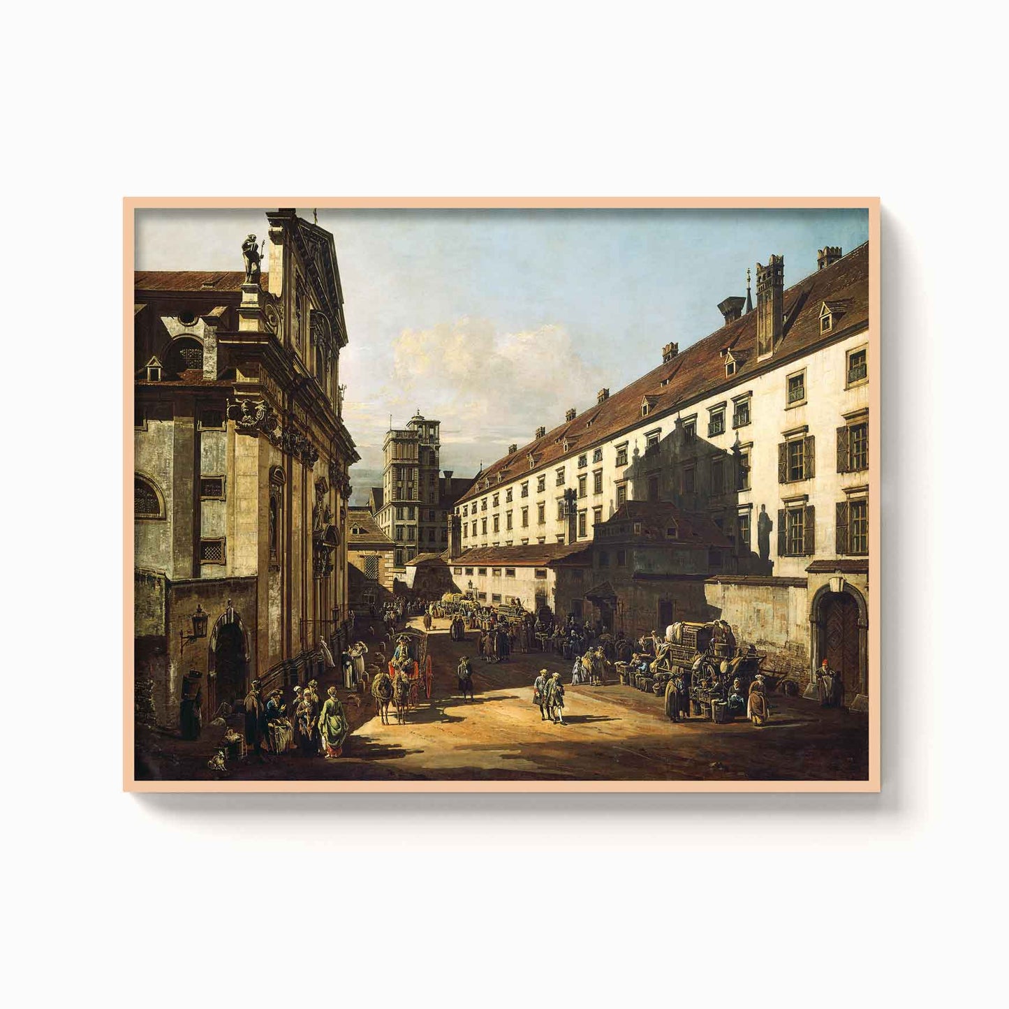 Bernardo Bellotto – Vienna, dominican church, c. 1759