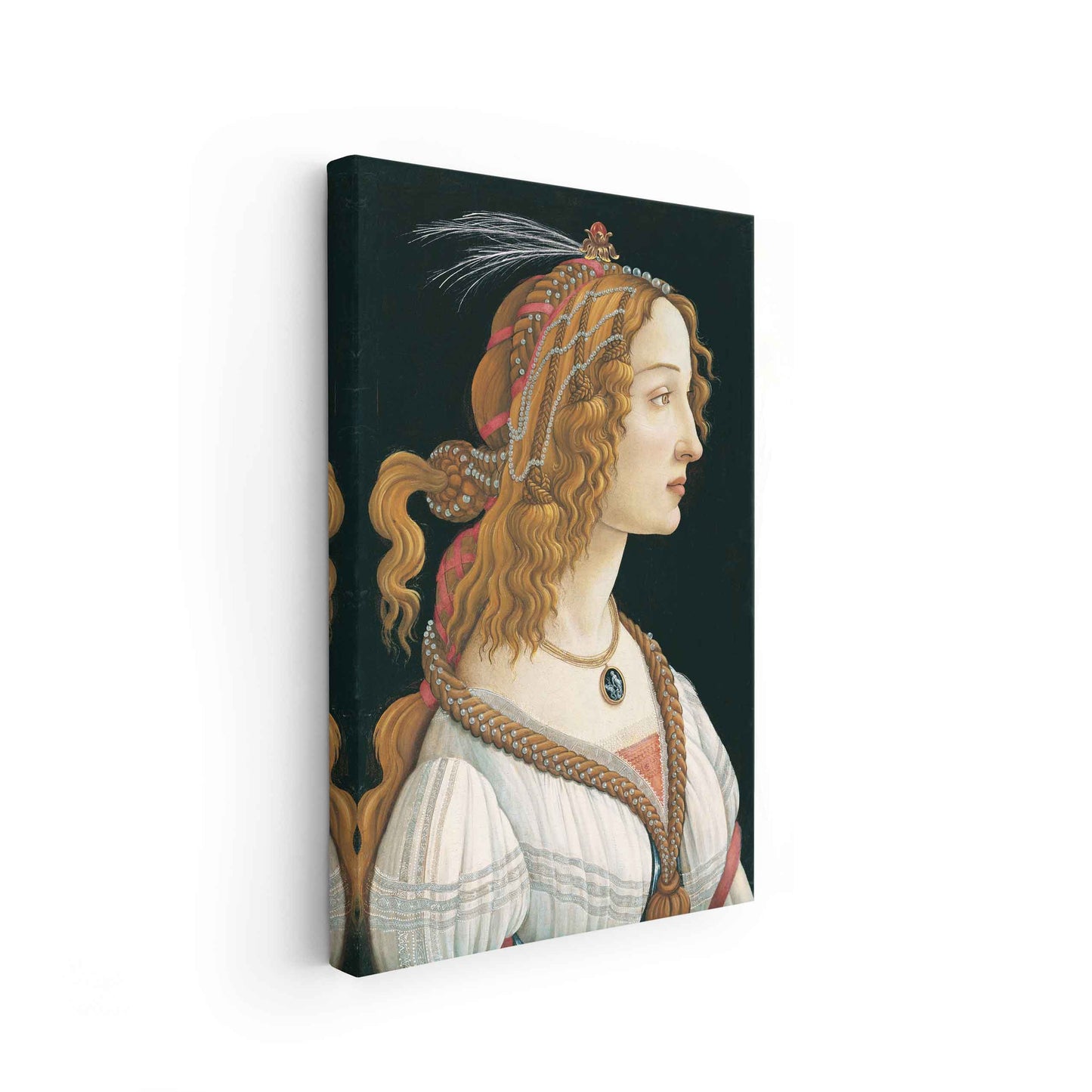 Botticelli – Simonetta Vespucci as nymph, 1480