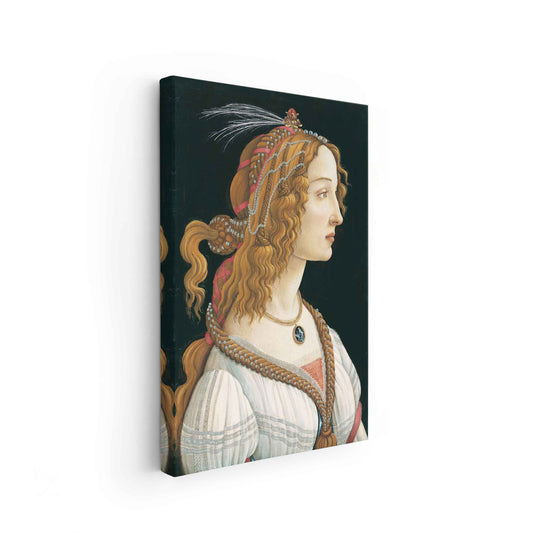 Botticelli – Simonetta Vespucci as nymph, 1480