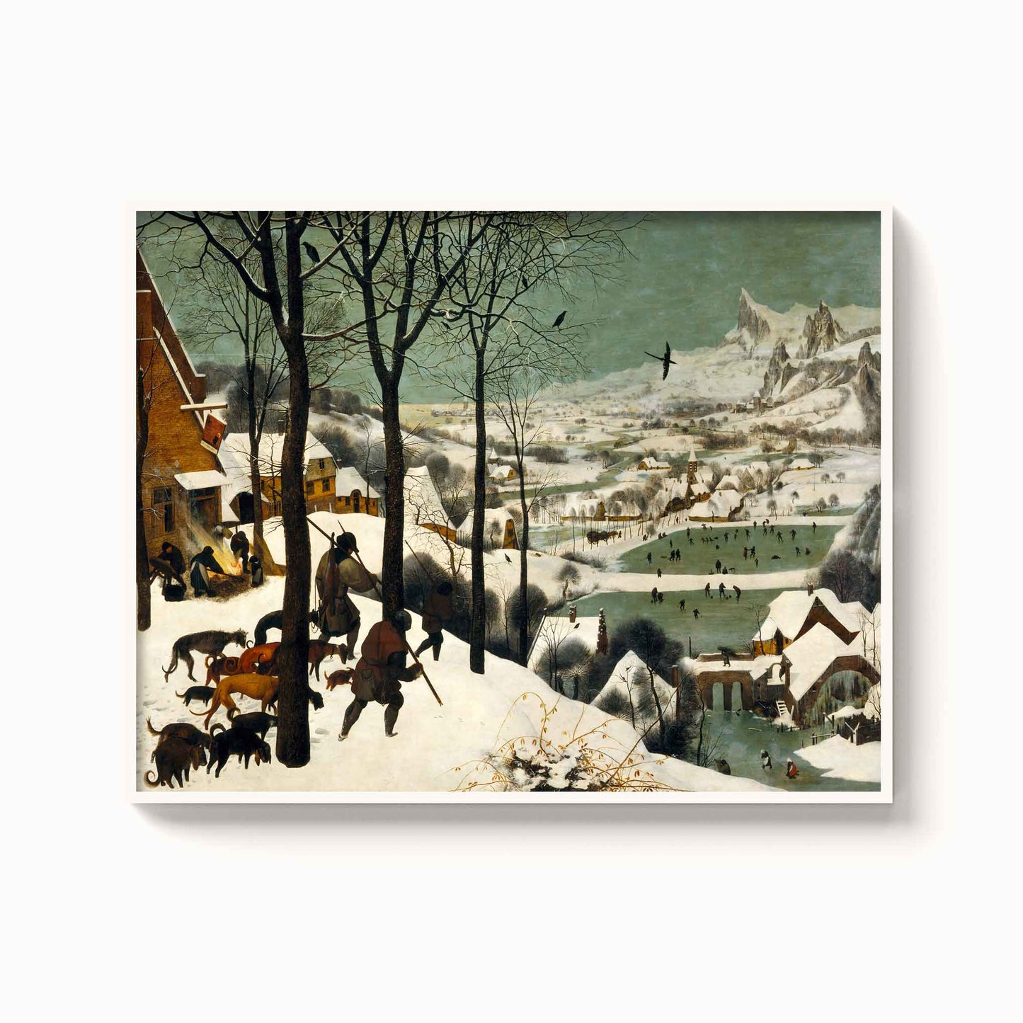 Bruegel – The hunters in the snow (winter), 1565