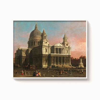 Canaletto – St. Paul's Cathedral, circa 1754
