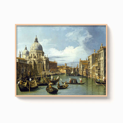 Canaletto – The entrance to the Grand Canal, c. 1730