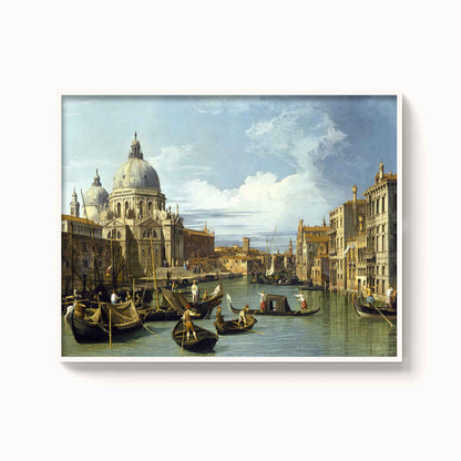 Canaletto – The entrance to the Grand Canal, c. 1730