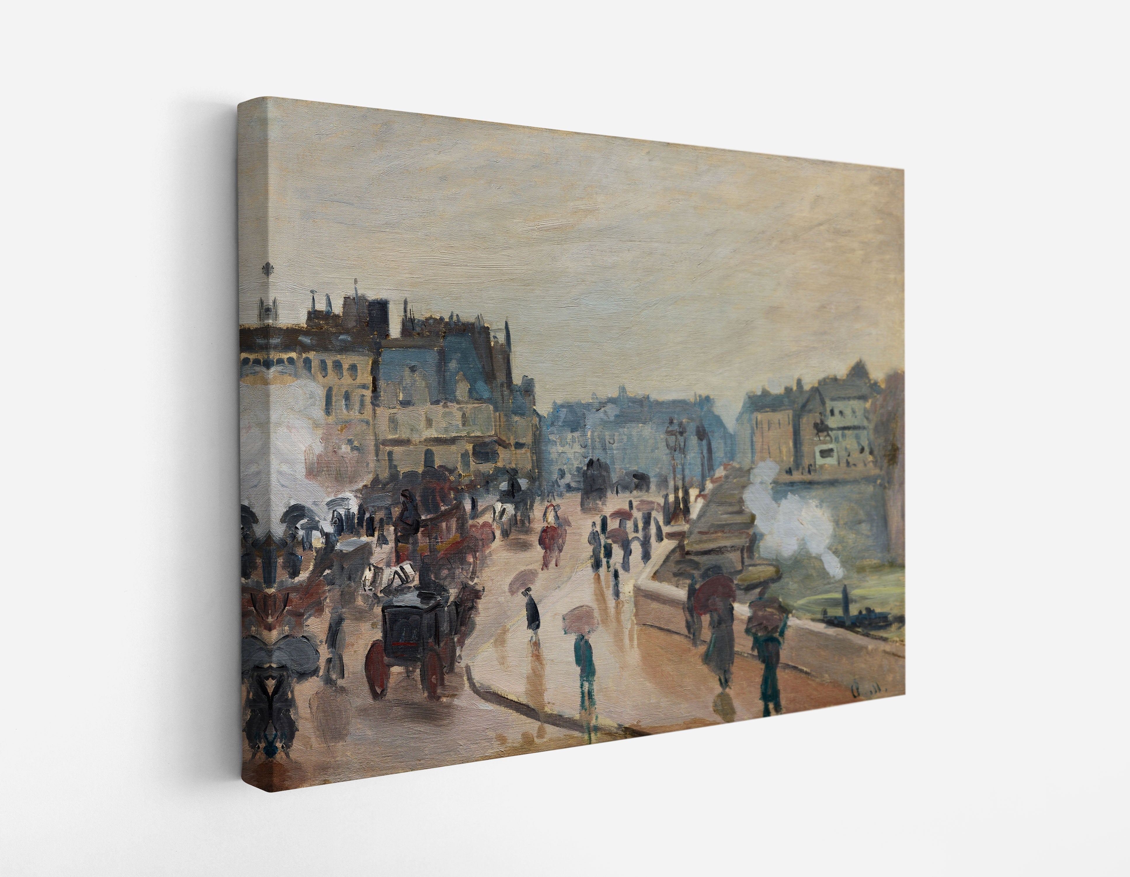 Claude Monet's The Pont Neuf // Wall Art Print