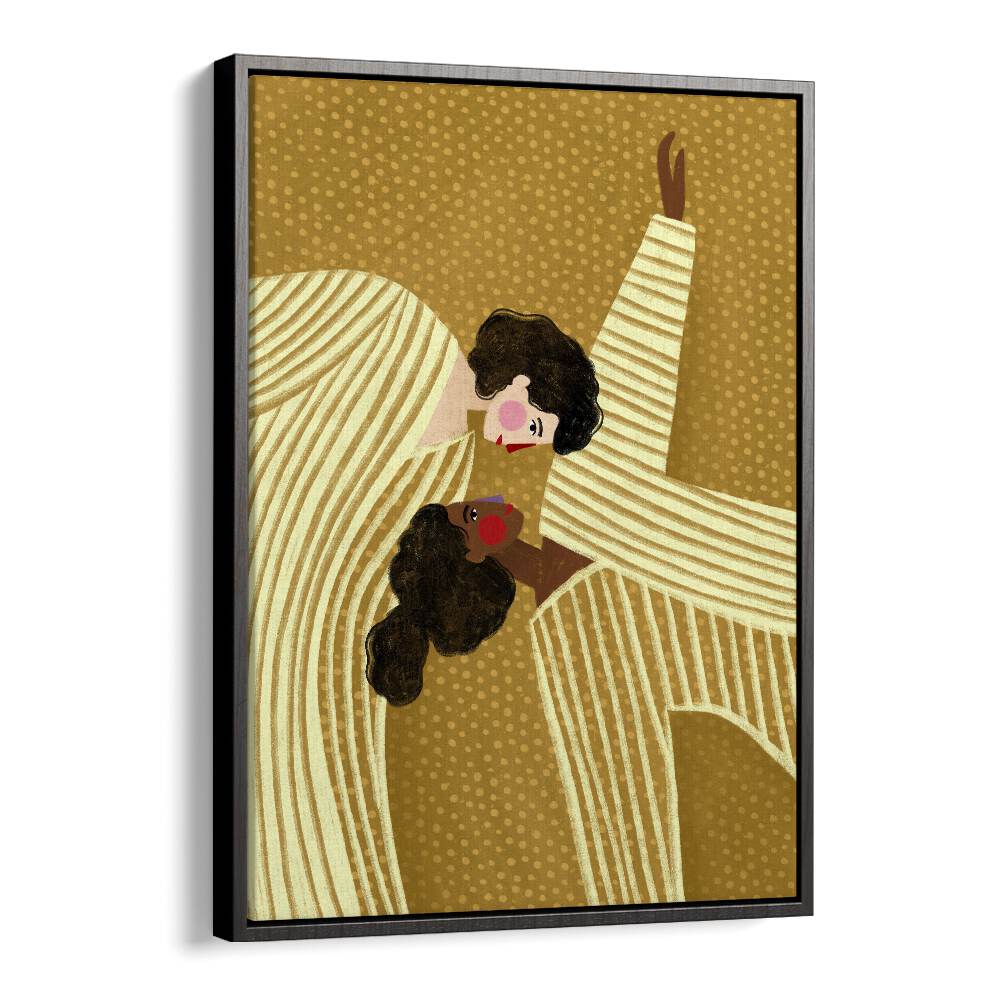 Elegant TWO LINE WOMEN, PORTRAITS illustration by Bea Muller, showcasing minimalistic designs celebrating femininity.