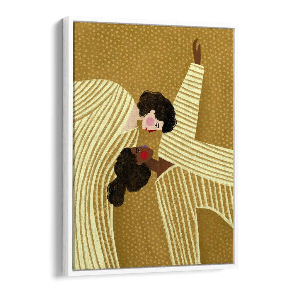 Two Line Women, Portraits by Bea Muller showcase elegant, minimalistic illustrations of femininity in vibrant colors.