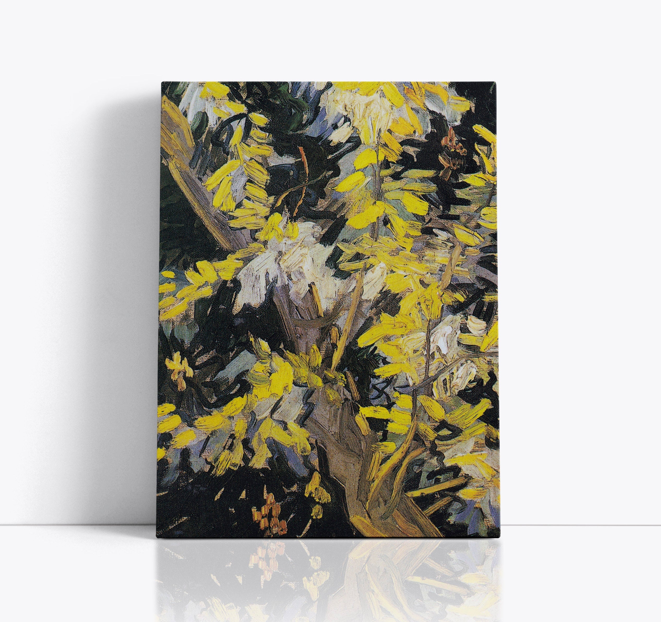 Blossoming Acacia Branches (1890)  by Vincent Van Gogh // Wall Art Print