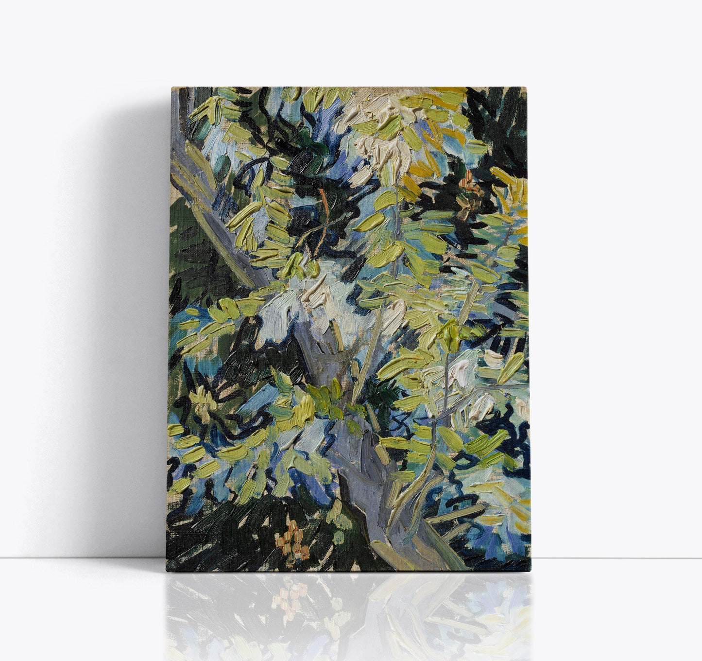 Blossoming Acacia Branches (1890) by Vincent Van Gogh // Wall Art Print