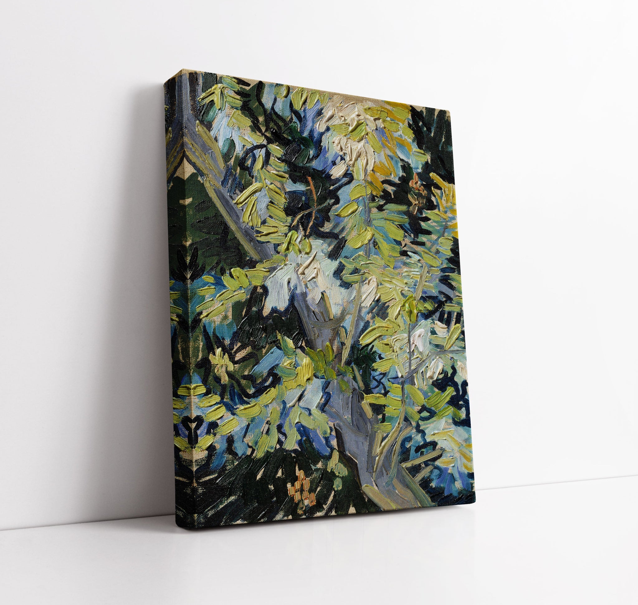 Blossoming Acacia Branches (1890) by Vincent Van Gogh // Wall Art Print