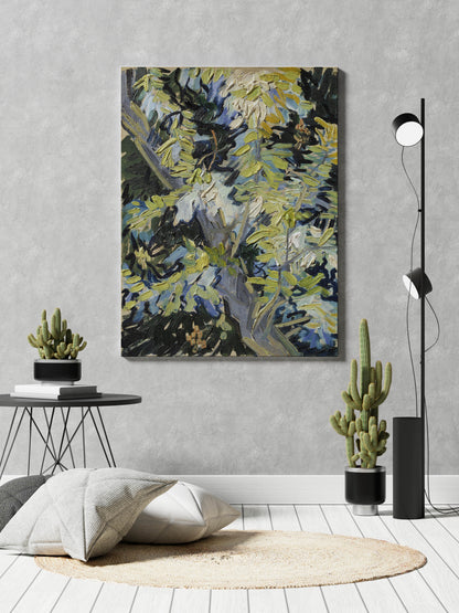 Blossoming Acacia Branches (1890) by Vincent Van Gogh // Wall Art Print
