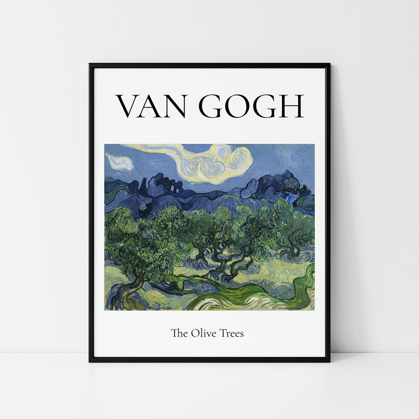 Famous Art Posters Set of 4, Van Gogh Paintings, Famous Paintings