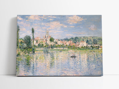 Claude Monet's Vétheuil in Summer // Wall Art Print
