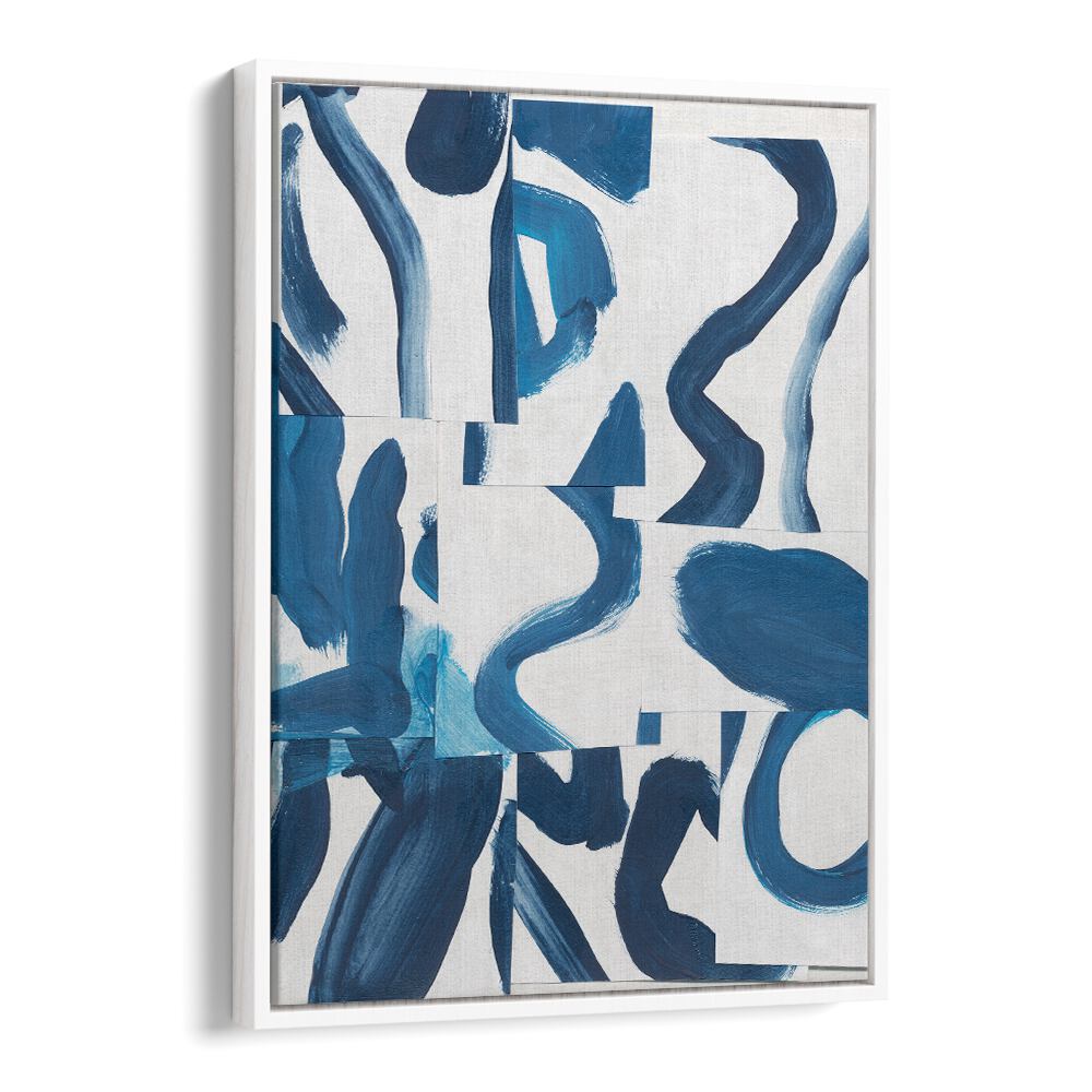 Vibrant abstract patterns in the INDIGO SUMMER CAMP collection highlight creativity in stunning ABSTRACT PAINTINGS.