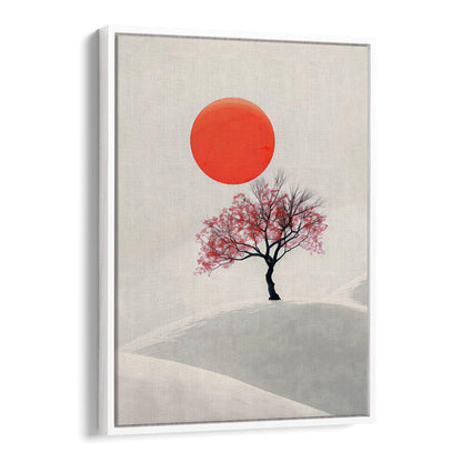 THE SAKURA TREE , JAPANESE PAINTINGS