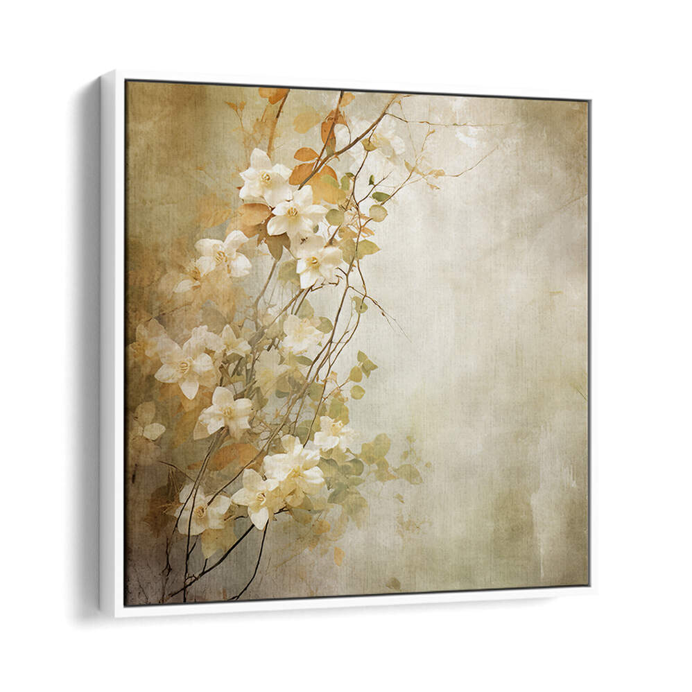 FA VINTAGE FLORAL V , FLORAL FLOWER PAINTINGS