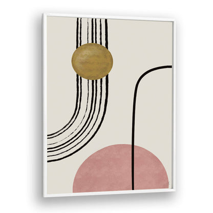 ABSTRACT SHAPES & LINES II , GEOMETRIC ART PRINTS
